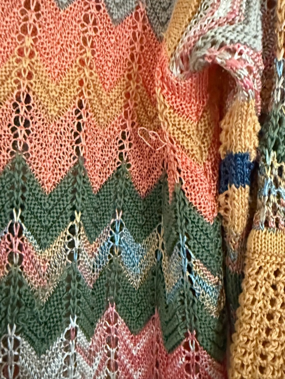Missoni Multicolor Zigzag Knit Tunic in Mustard Accent - Picture 15 of 16
